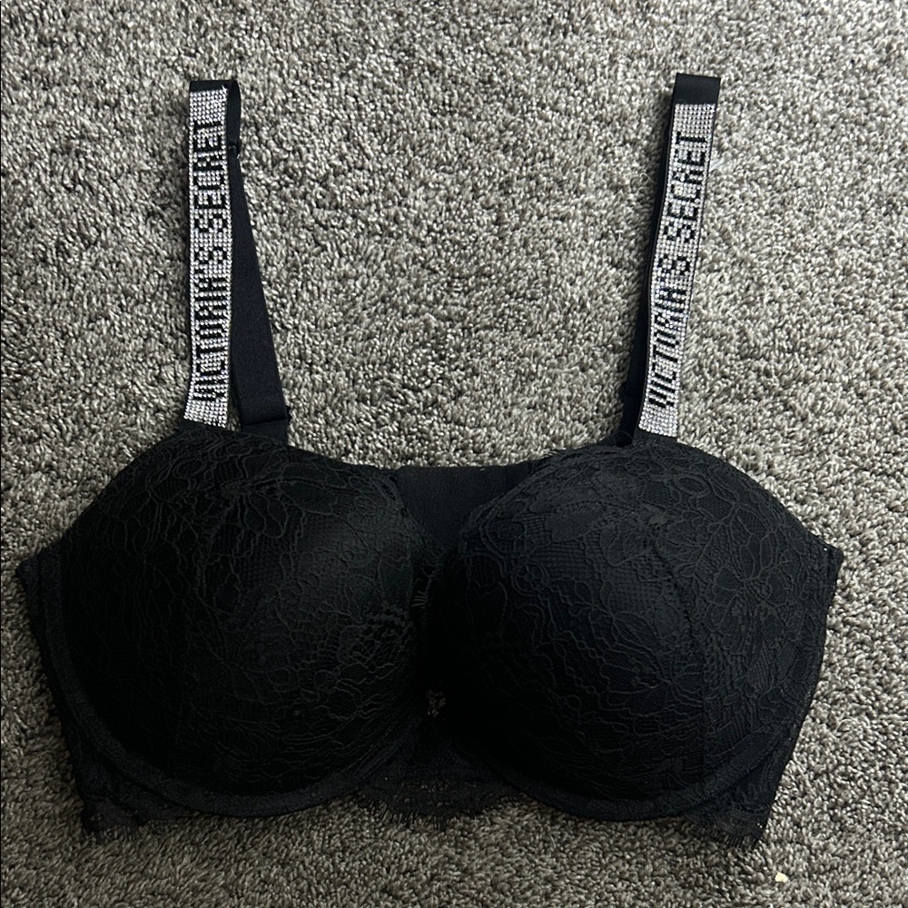 Black Lace Women's Bra